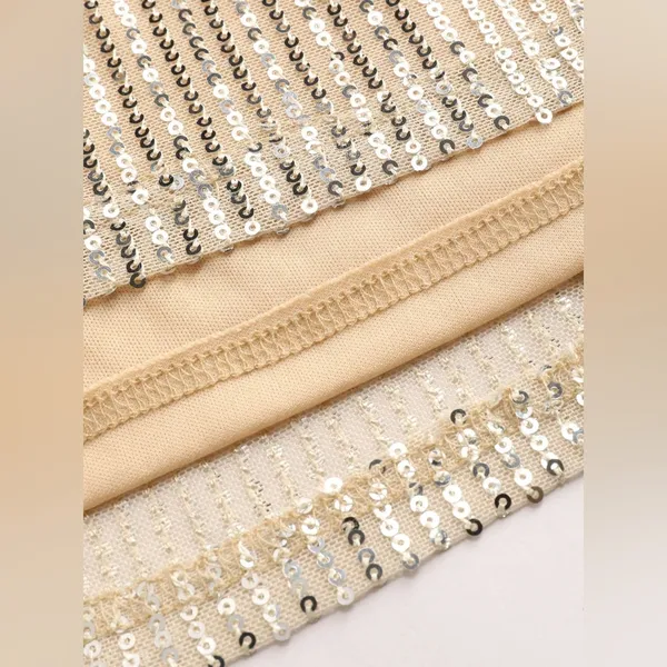 Cider SEQUINS MID WAIST STRAIGHT LEG TROUSERS - Image 10