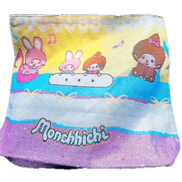 NWOT Monchhichi Large Tote Bag Yellow - Image 3