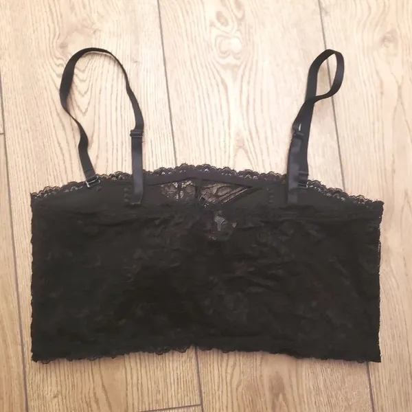 Torrid NEW 1 1X Black Lace Bandeau Bralette Bra Sexy NWT - Image 3