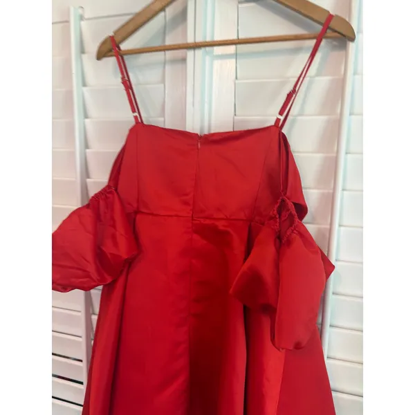 Collective The Label Red Heart‎ Jeweled Dress Size 8 - Image 6