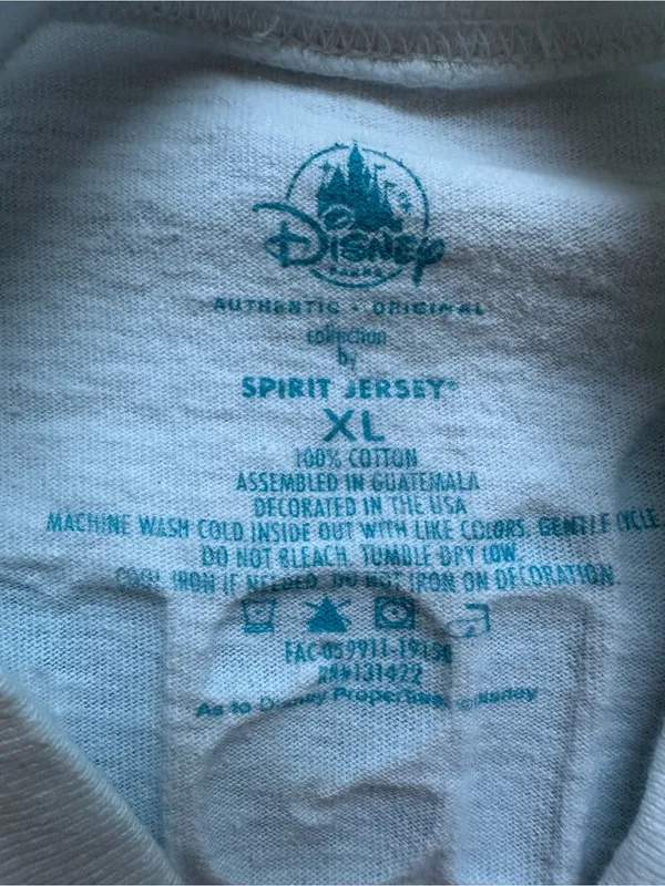 Disney Parks Walt Disney World Spirit Jersey XL Blue Ombre Est 1971 - Image 3