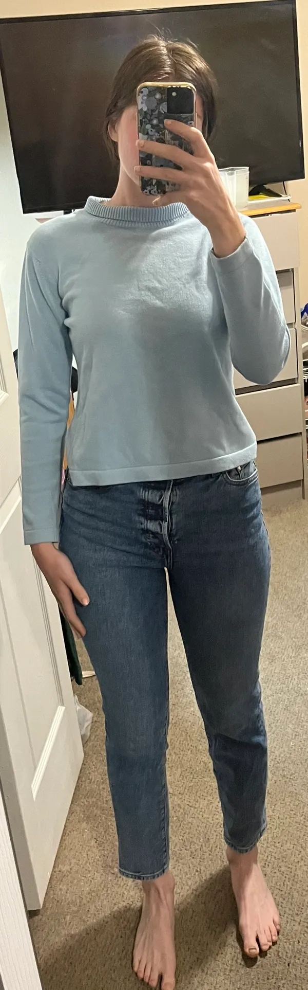 Talbots Light Blue Sweater - Image 2
