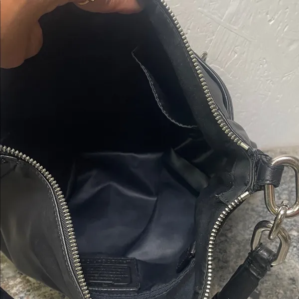 Y2K Authentic Coach Black Leather Chelsea Hobo Shoulder Bag Classic Chic - Image 9