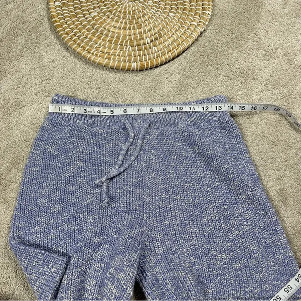 Daily Practice by Anthropologie Knit Lounge Set Sweater Cardigan & Shorts M - Image 16