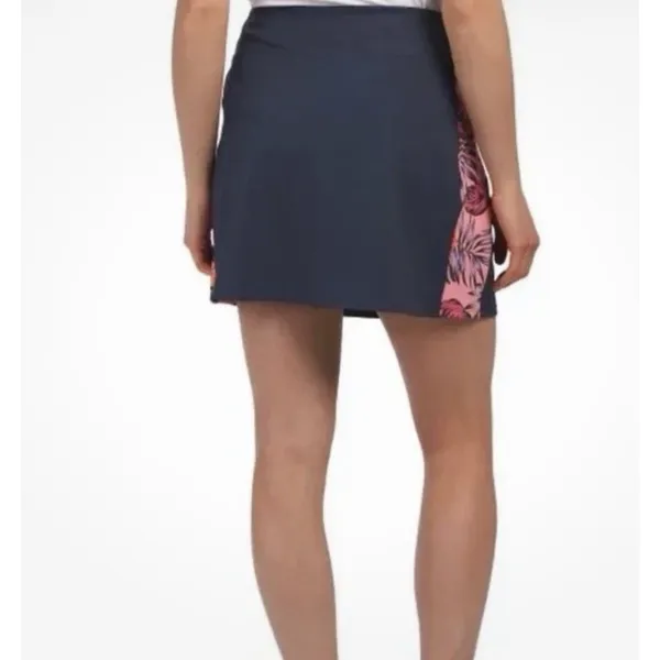 Tommy Bahama Golf Skort Womens M Navy Pink Floral Athletic Stretch Tennis - Image 8