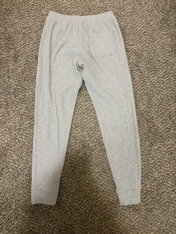 Alo Muse Sweatpants Athletic Heather Grey - Image 2