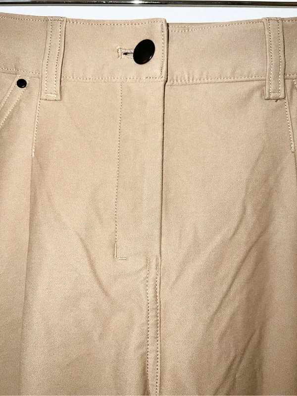 Lululemon City Sleek Mid-Rise Barrel-Leg Pant Filbert Tan Work Pants - Image 4