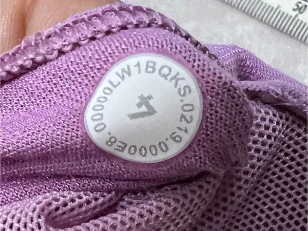 Lululemon Lavender purple Cami tank top 4 athletic built in bra pads missing - Image 11