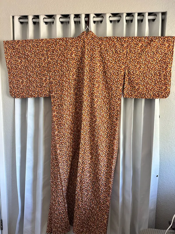 Orange kimono Size M - Image 2