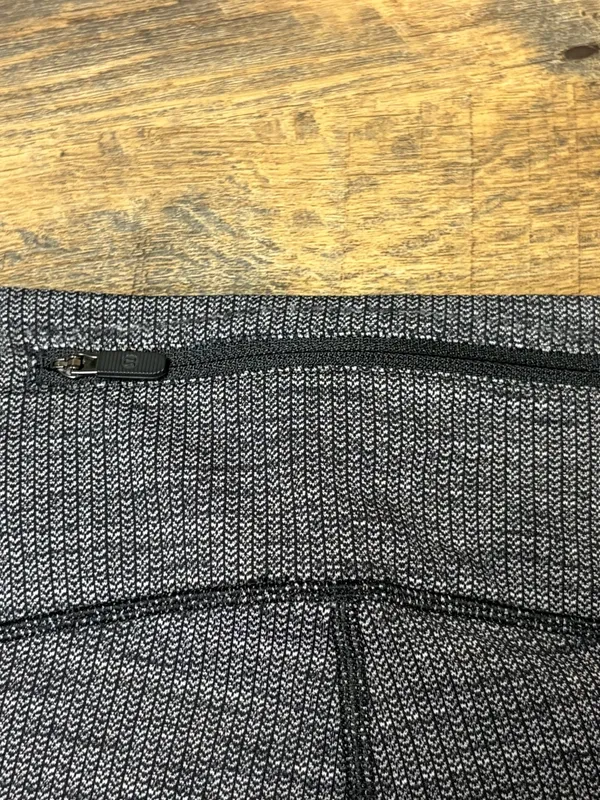 Lululemon Speed Up Tight 28" Full-On Luxtreme Women 8 Legging Heather Black Knit - Image 9