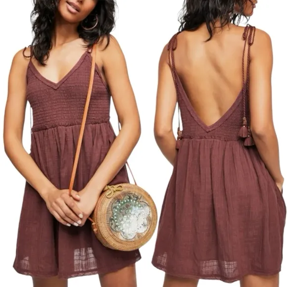 FREE‎ PEOPLE Sundrenched Mini Dress - Image 2