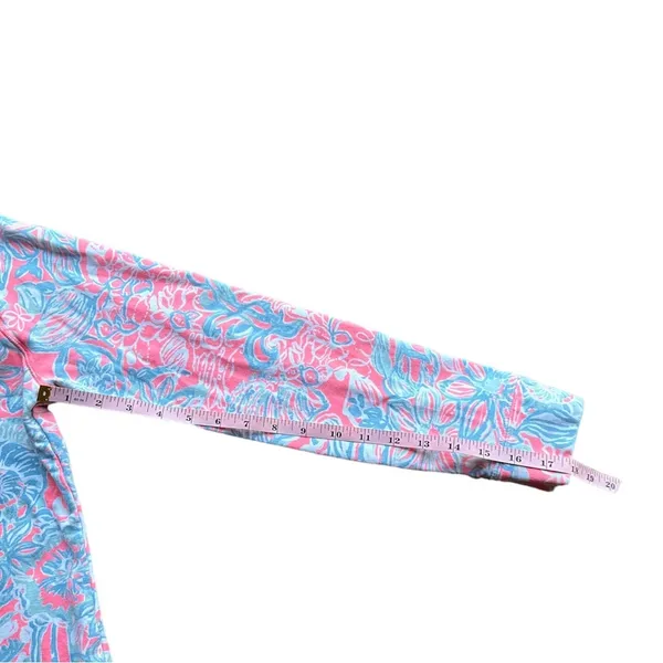 Lilly Pulitzer Skipper Popover Small Style 33261 Pink Blue - Image 4