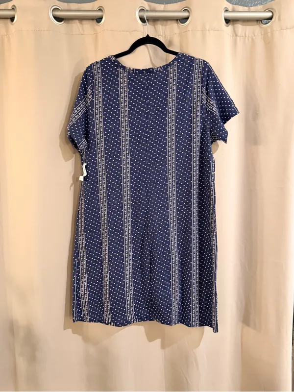NWT Blue Old Navy Casual Dress - Image 2