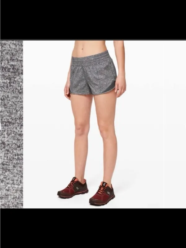 Lululemon Hotty Hot High-Rise Lined Short 2.5" Heather Lux Multi - Image 2