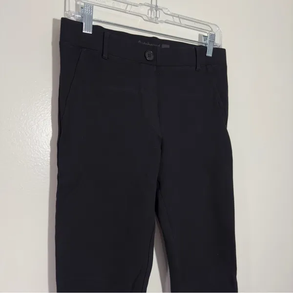 Betabrand Classic Dress Pant Yoga‎ Pants Straight In Black Size Medium - Image 5