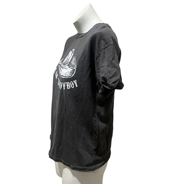Miss Me Women's Gray "Dibs On The Cowboy" T-Shirt Size M - Image 4