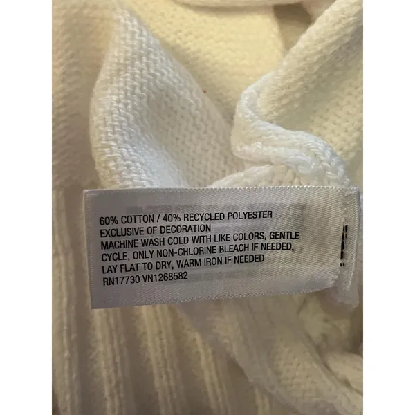 Wild Fable Sweater Womens Plus 2X White American Flag USA Graphic Knit Pullover - Image 8