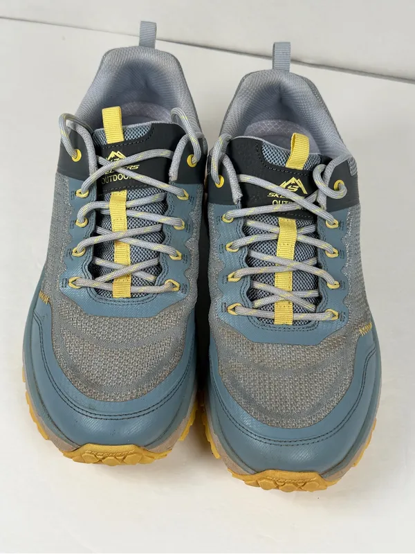 Skechers D’Lux Journey Outdoor Hiking Shoes Women’s US 9 Gray Blue Trail - Image 3