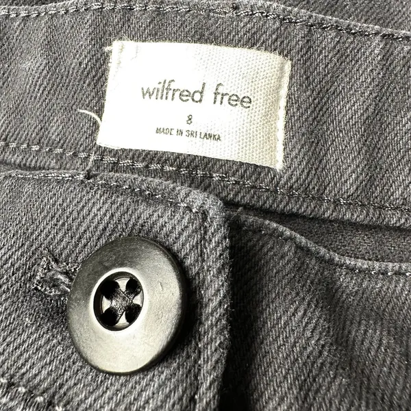 Wilfred Free Black Retro Cargo Pant‎ Women Size 8 | Baggy Barrel Utility Grunge - Image 8