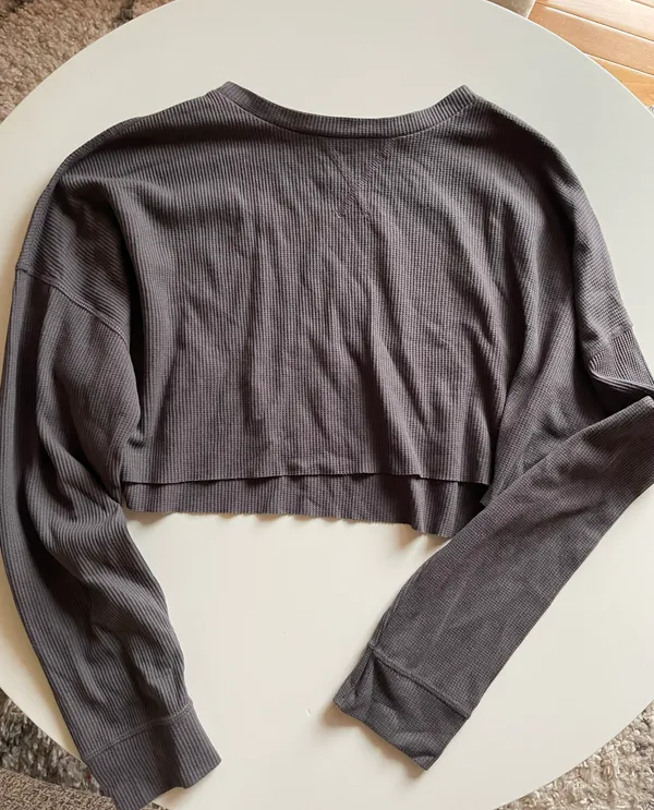 Topshop Cropped Thermal - Image 2