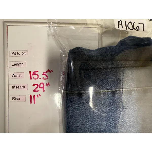 Judy‎ Blue Boyfriend Fit Jeans Women Size 11/30 Blue Denim Distressed Stretch - Image 6