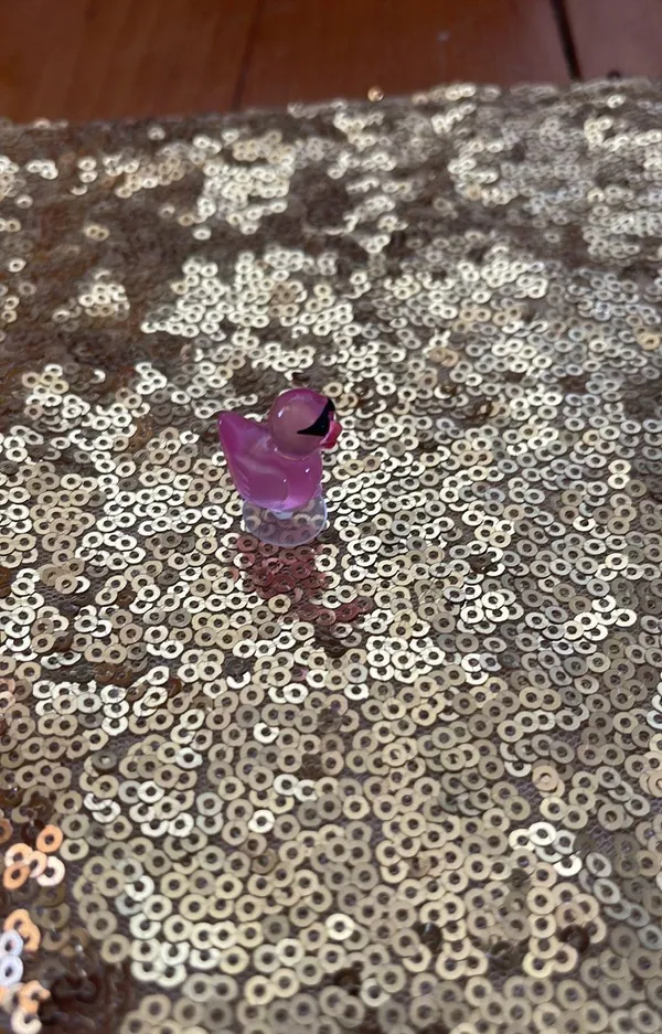 Pink croc charm 3 - Image 2