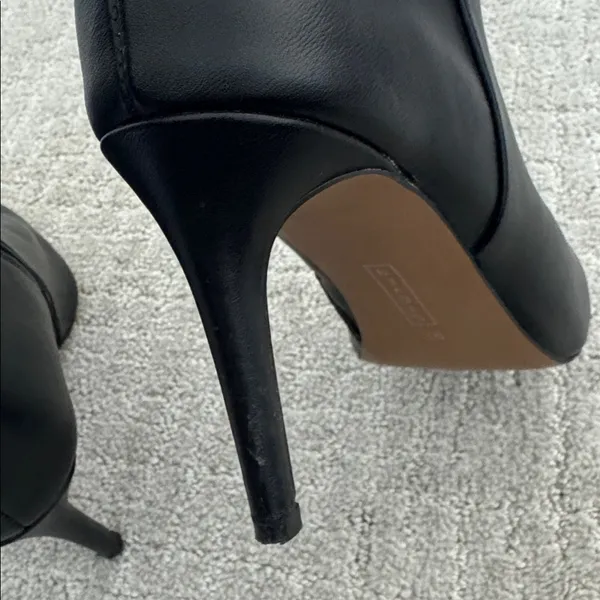 Steve Madden Black Pointy Toe Booties - Image 7