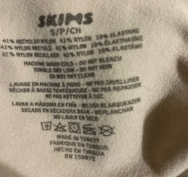 SKIMS Low Back Sculpting Thong Bodysuit S - Image 5