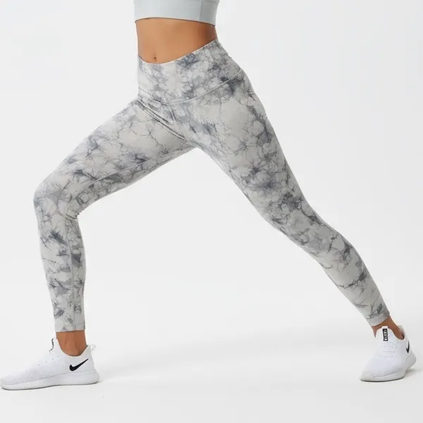 Lululemon‎ Wunder Under High Rise Dual Shibori Antique Leggings Size 8 - Image 3