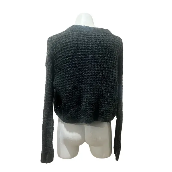 Wild Fable Women's Cropped Pullover Sweater Green Size S - Image 3