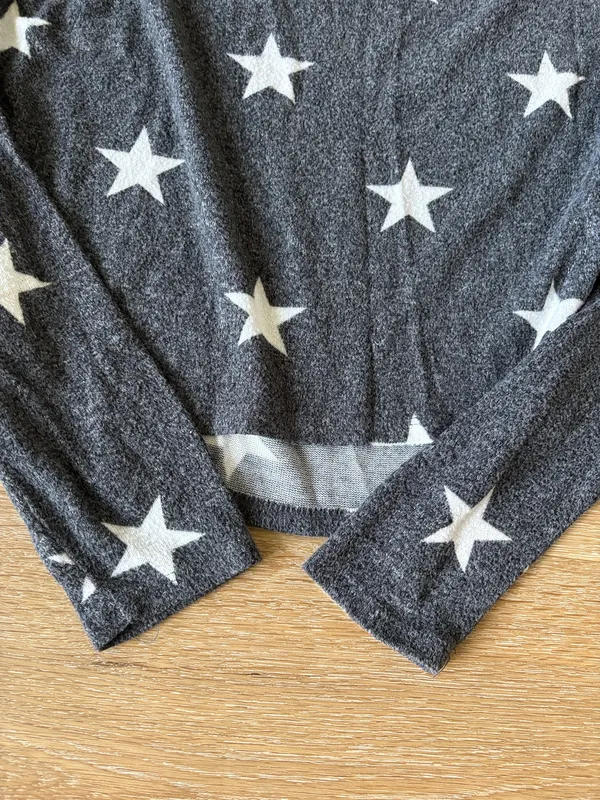 Star Long Sleeve and Joggers Matching Pajama Set - Image 3