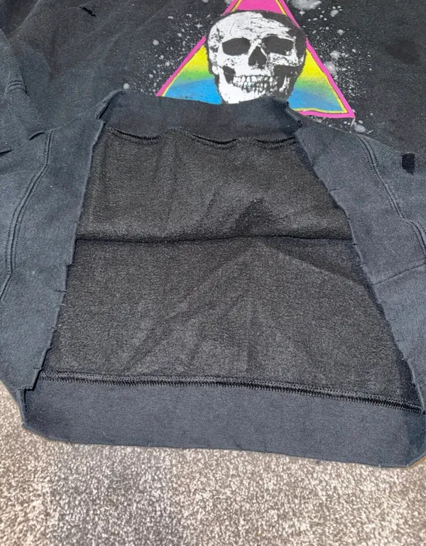 Destructed Def Leppard Pullover Black Size XXL - Image 5