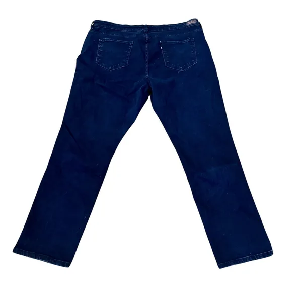 Levi's 512 Skinny Jeans Dark Wash Stretch Denim Classic Style Size‎ 24 - Image 6