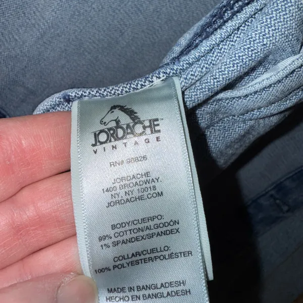 Jordache vintage Sherpa detail Denim Jacket women size small,‎ spring, fall - Image 4