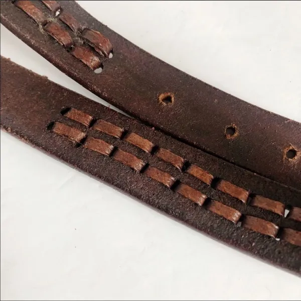Tooled Leather Belt - Image 5