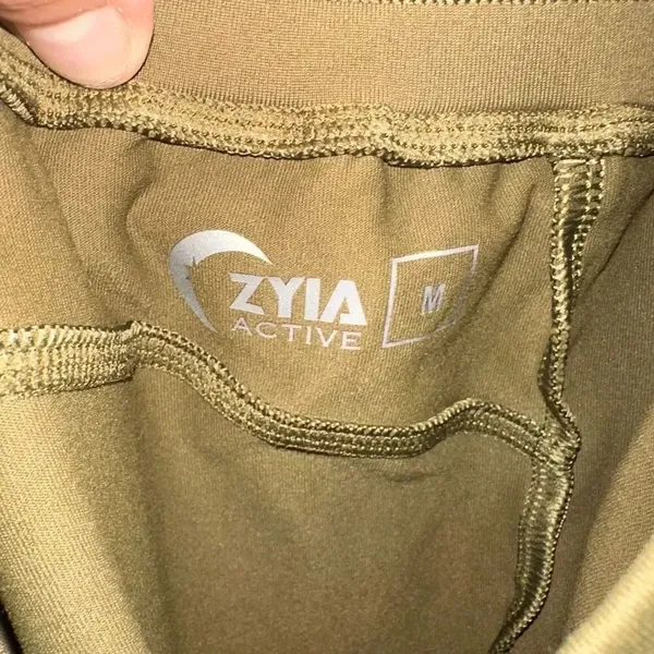 Zyia Olive trail Athleisure sporty M workout joggers - Image 5