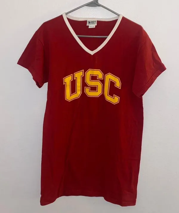 Emerson Street Red USC T-Shirt - Image 2