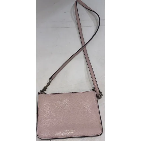 Kate Spade Preppy Pink Minimalist Classic Quiet Luxury Leather Crossbody Purse - Image 5
