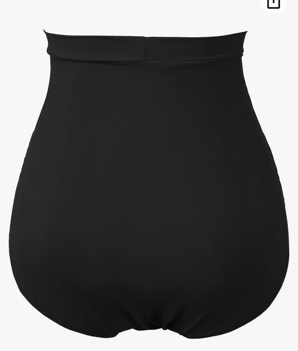 COCOPEAR Women's Ruched High Waisted Bikini Bottom Retro Vintage Swim Short Tankinis - Image 2