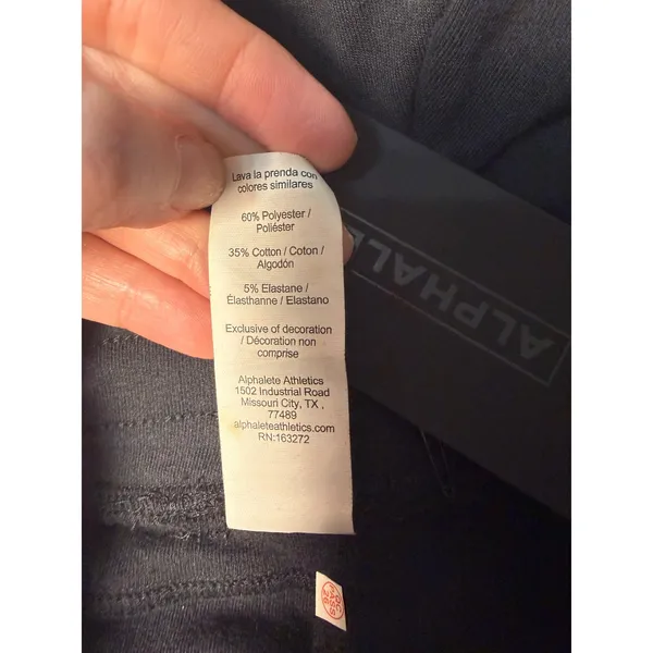 Alphalete Essential Core Shorts‎ XS Black Drawstring 3" Athleisure NWT - Image 6