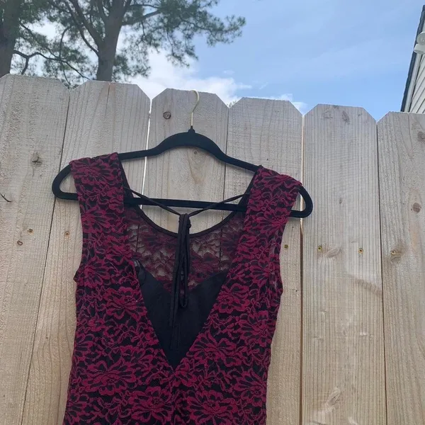 Bear dance vampy lace dress size medium Date whimsygoth fairy summer‎ spring - Image 6