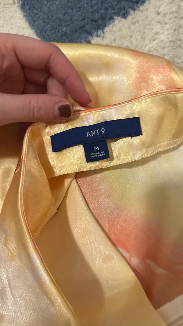 Pink and yellow APT.9 skirt  - Image 2
