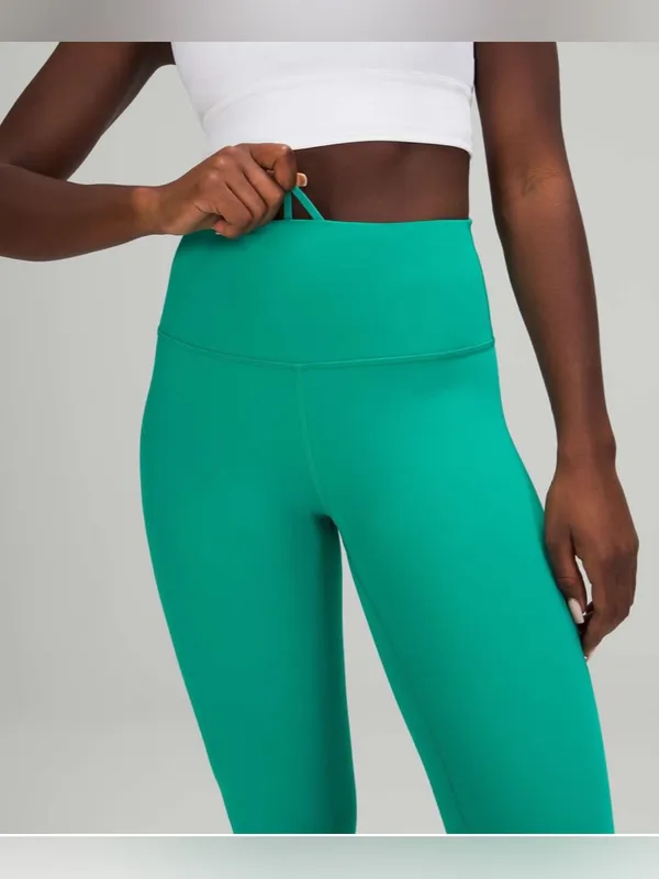 Lululemon Wunder Train High Rise Crop 23" Size 14 - Image 3
