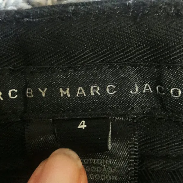 Marc by Marc Jacobs Shorts Black NWT $218 Patch Pocket 4 v6x - Image 4