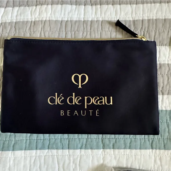 Sisley Cle de Peau Beute BareMinerals Makeup Bag Set Trio Gold - Image 6
