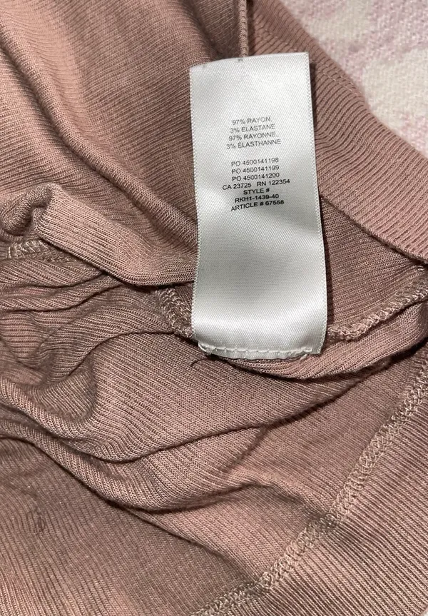 Aritzia Babaton Ribbed Mock Neck - Image 4