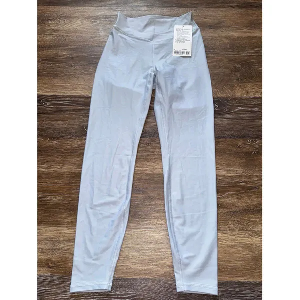 Lululemon Wunder Under Senseknit High Rise 25” Starch Blue Size 6 NWT - Image 3