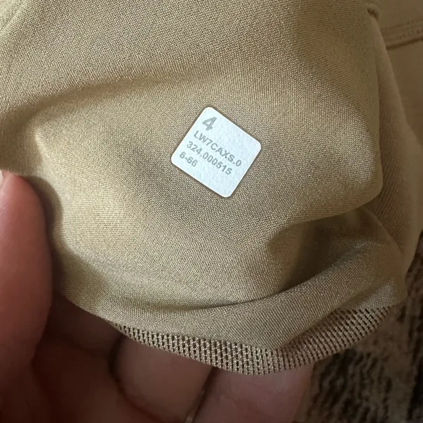 Lululemon NWT Softstreme High-Rise Short 4" Filbert Tan - Image 9