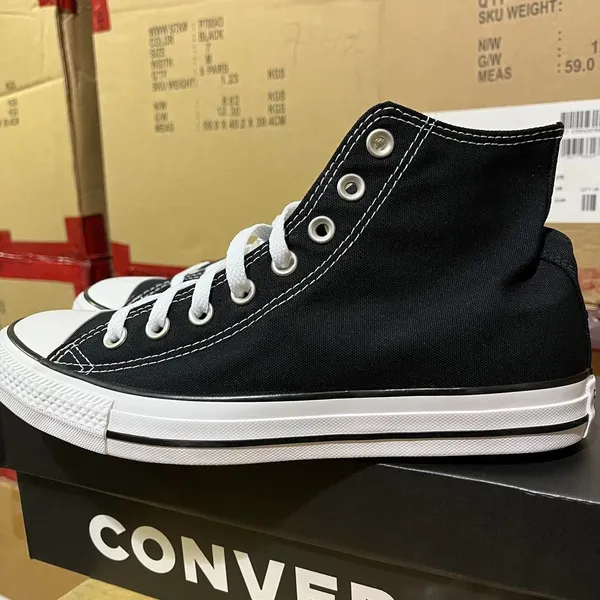 Converse Women's Black Trainers - Image 3