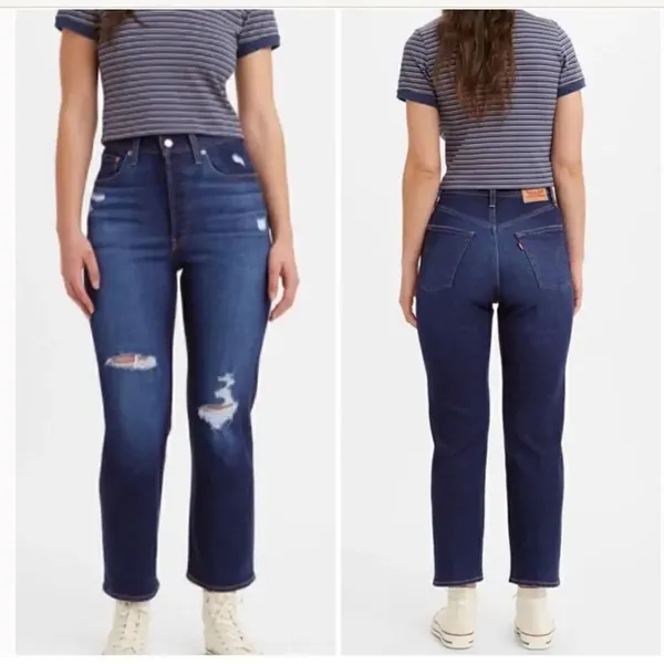 NWT Levi's Ribcage Straight Ankle Jeans - Image 2